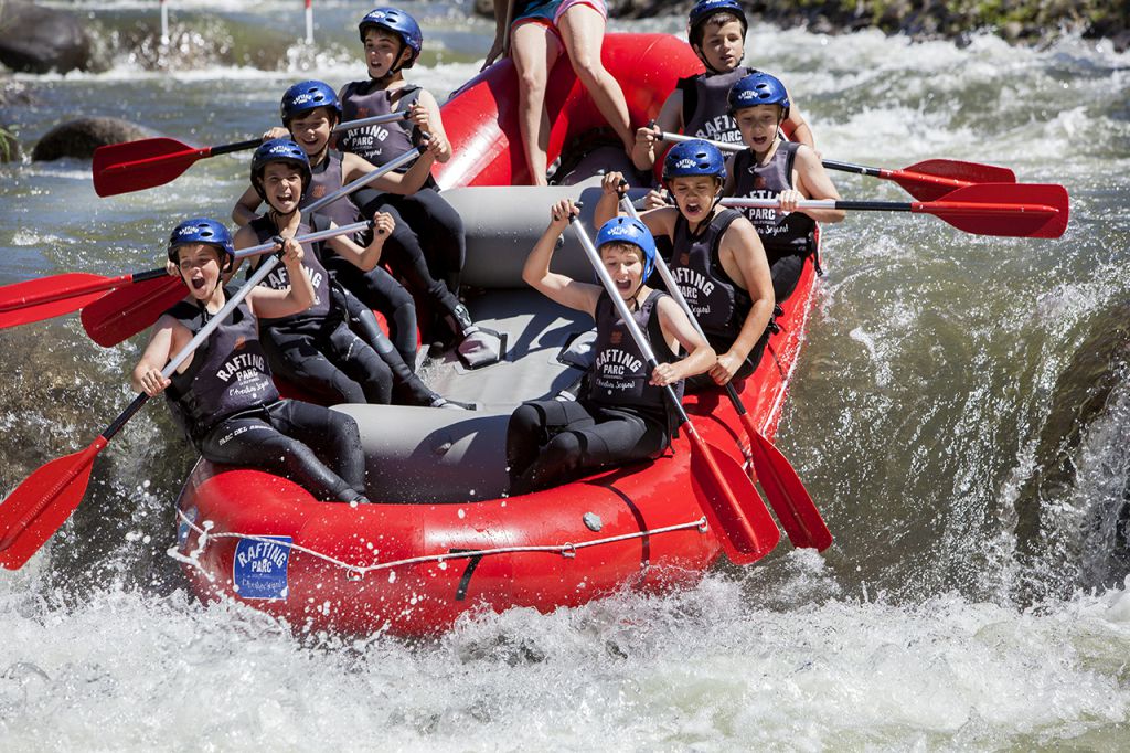 Rafting en los Pirineos catalanes 